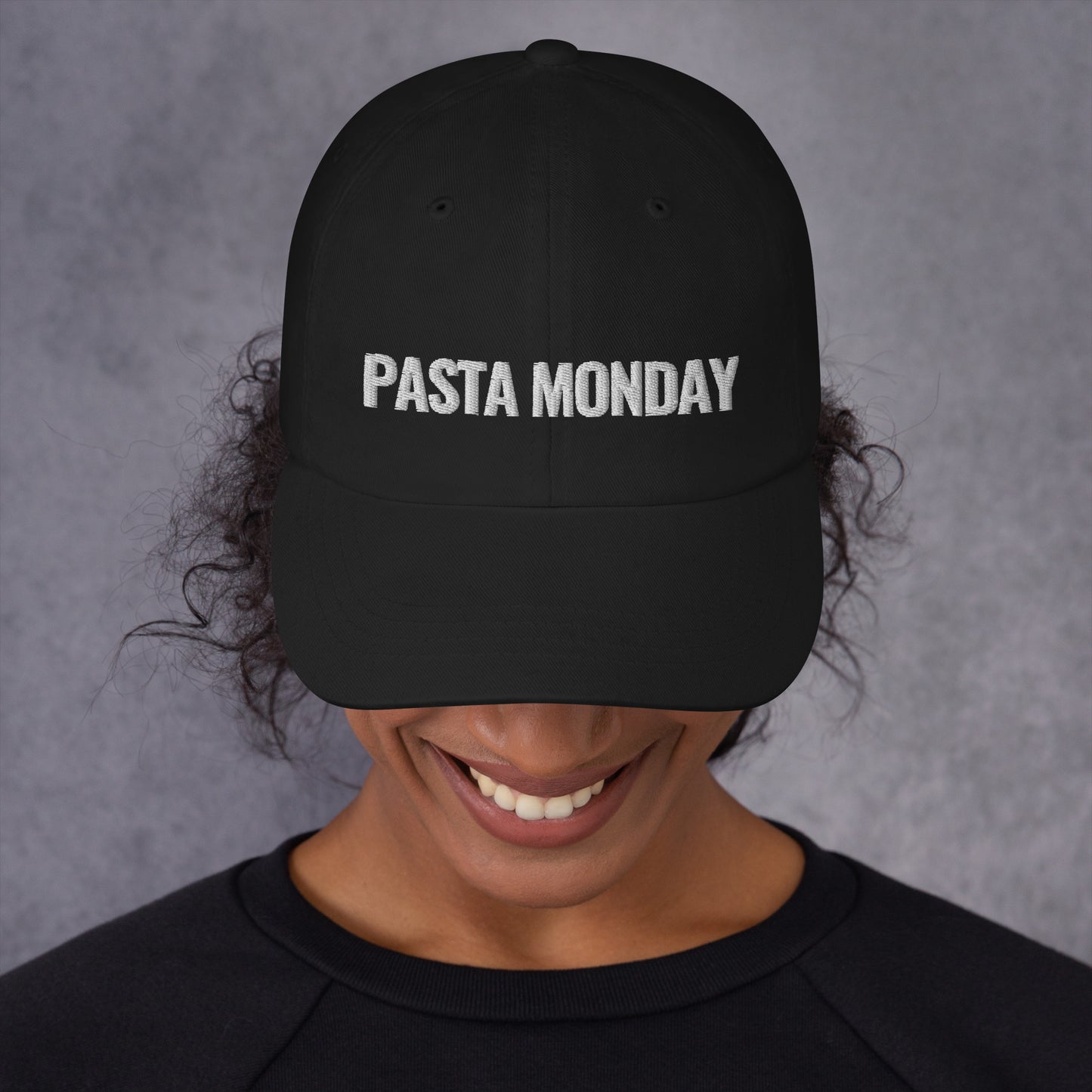 Pasta Monday Dad Hat - Black/Navy/Spruce