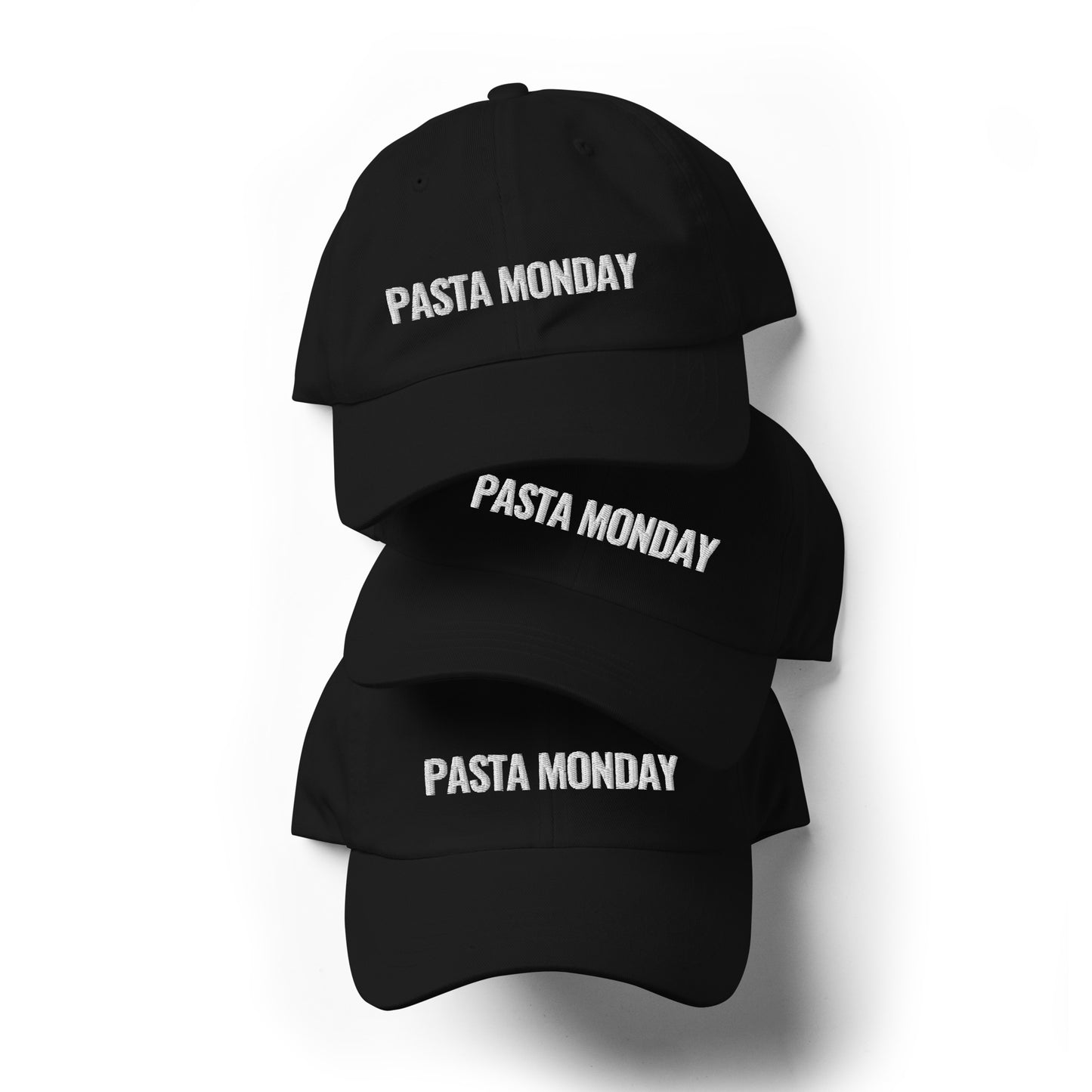 Pasta Monday Dad Hat - Black/Navy/Spruce