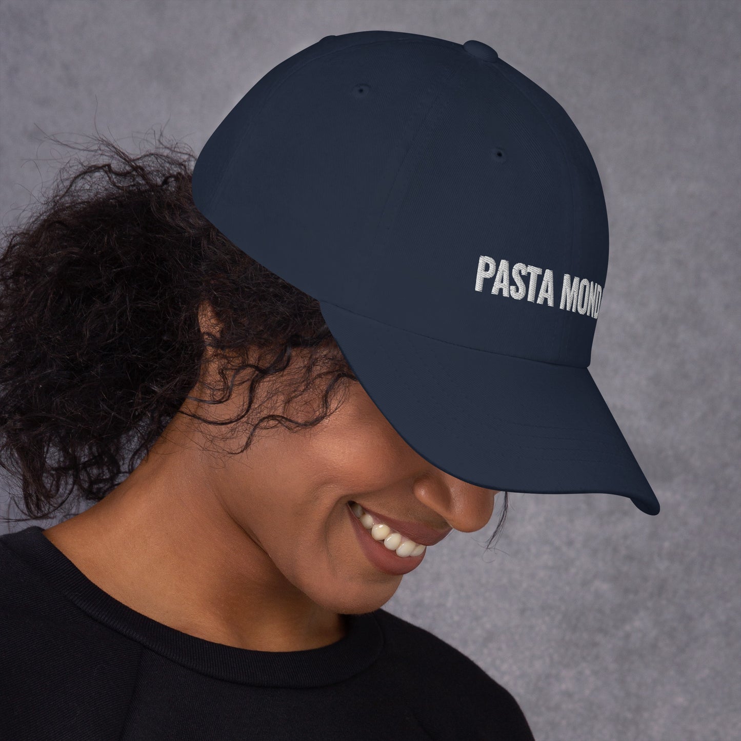 Pasta Monday Dad Hat - Black/Navy/Spruce