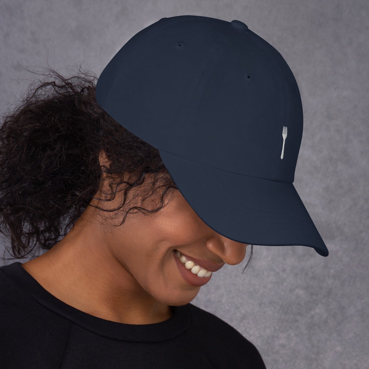 Flork Dad Hat [Icon] - Black/Navy/Dark Grey