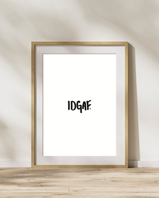 Mood #001 | Digital Download | IDGAF